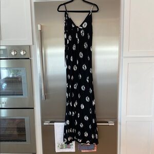 Chan Luu Maxi Black and White Women's Dress